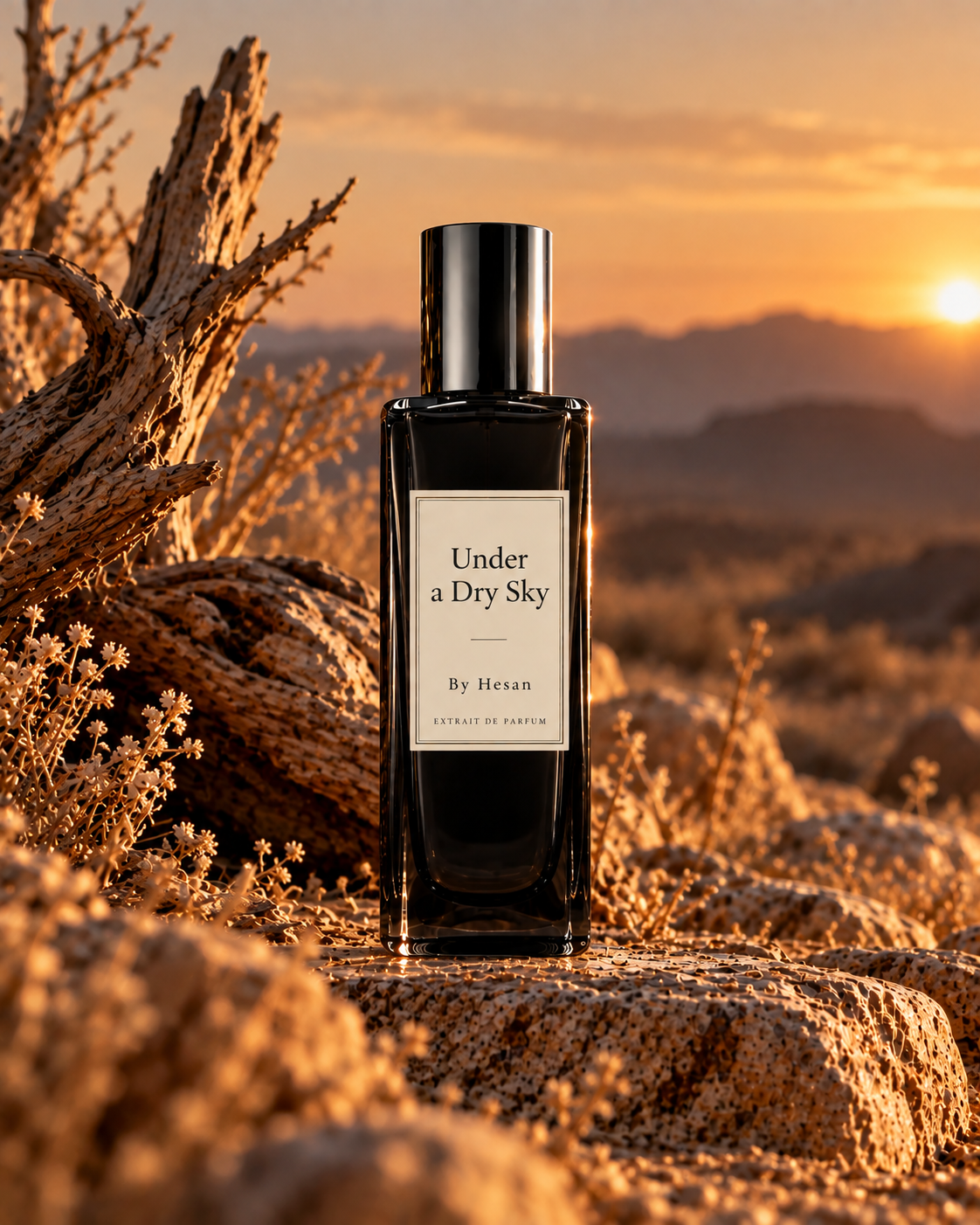 تصویر عطر حسان زیر آسمان خشک